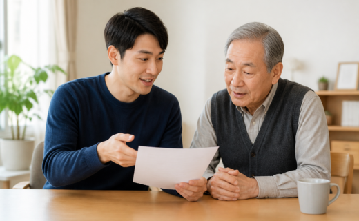 공고문 PDF를 읽기 어려울 때 가족이 도와줄 순서
