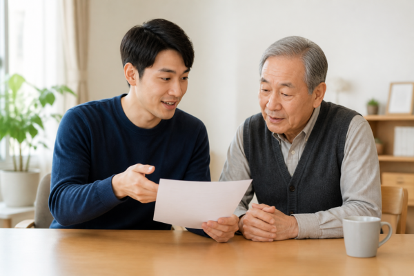 공고문 PDF를 읽기 어려울 때 가족이 도와줄 순서